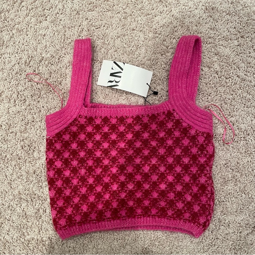BNWT Zara knit tank